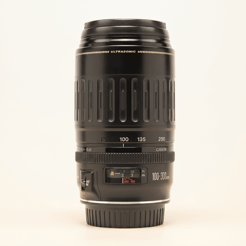 佳能 EF 100-300mm F4.5-5.6 USM (EF) 镜头图, 100-300mm
