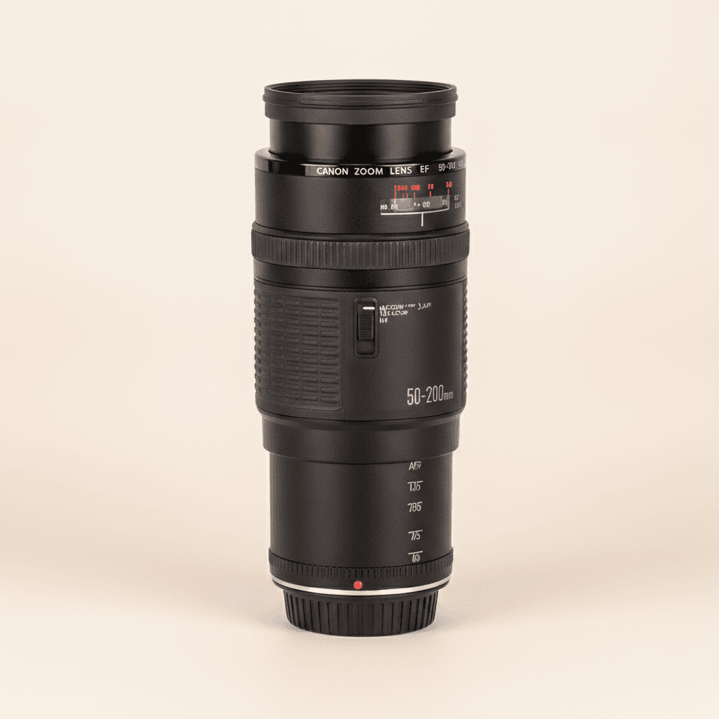 佳能 EF 50-200mm F3.5-4.5L (EF) 镜头图, 50-200mm