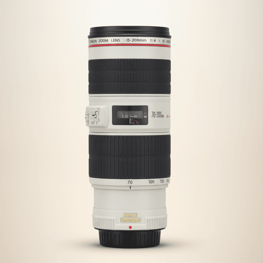 佳能 EF 70-200mm F4L IS II USM(小小白)
