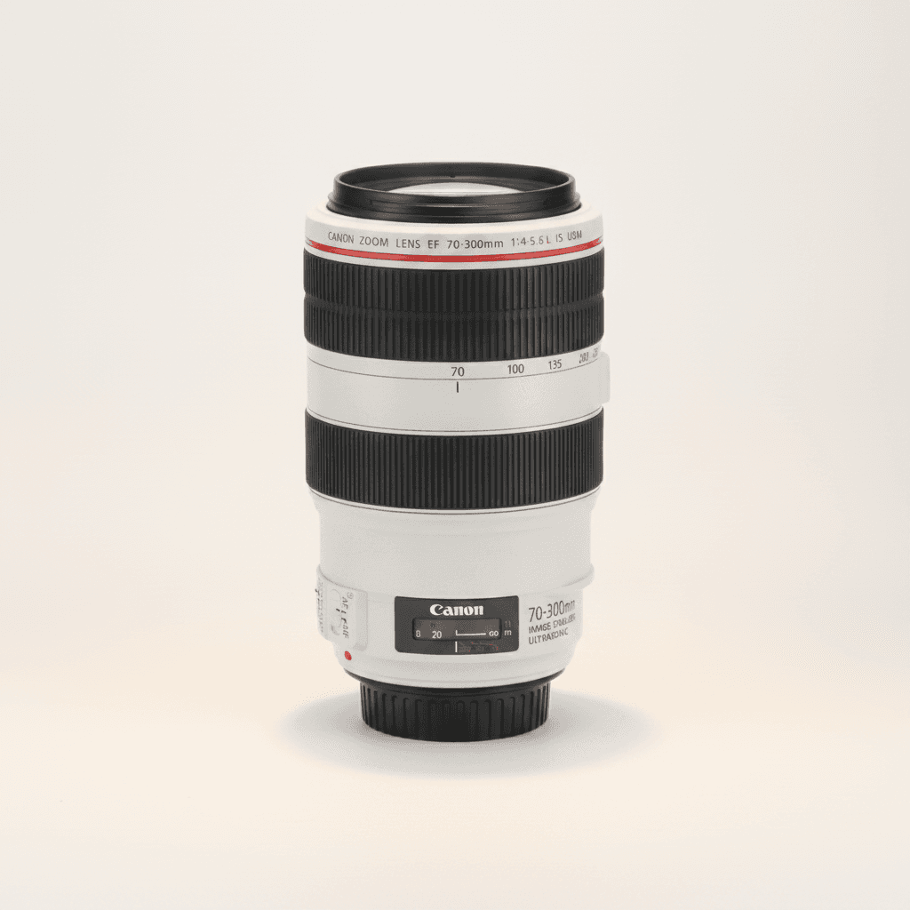 佳能 EF 70-300mm F4.5-5.6 DO IS USM 绿圈 (EF) 镜头图, 70-300mm