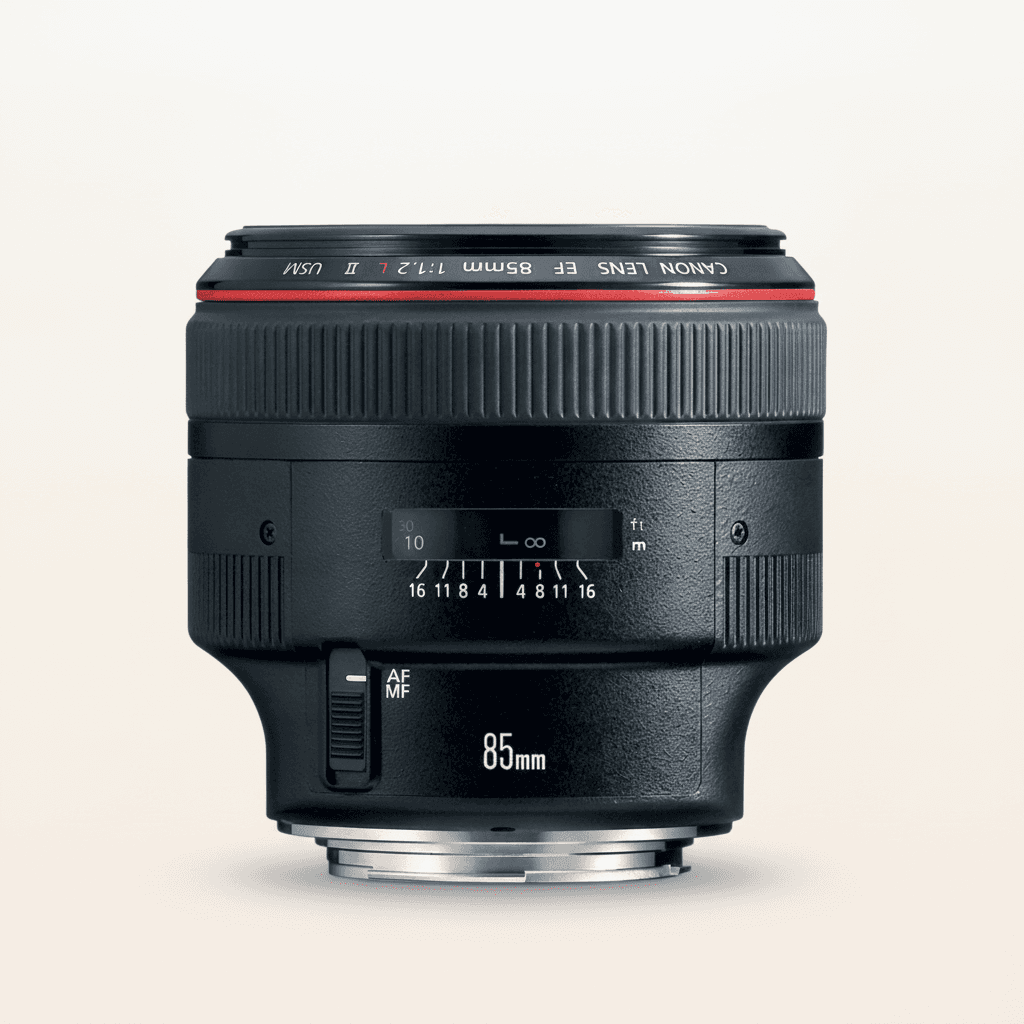 佳能 EF 85mm F1.2L USM I (EF) 镜头图, 85mm