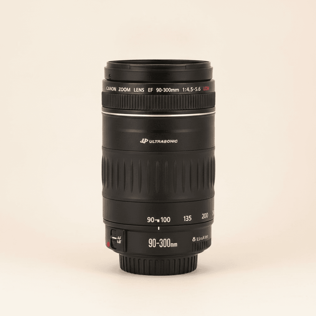 佳能 EF 90-300mm F4.5-5.6 USM (EF) 镜头图, 90-300mm