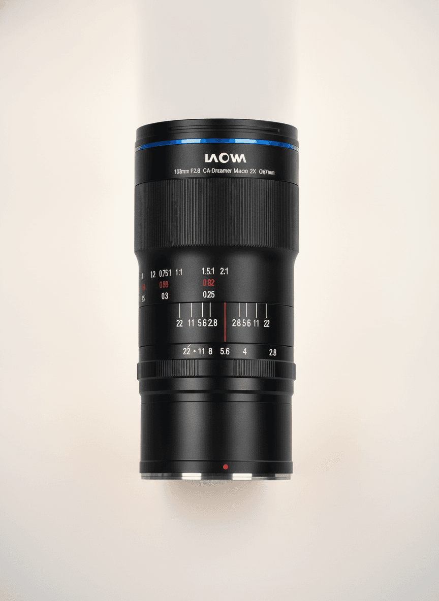 老蛙 100mm F2.8 2x Ultra Macro APO (EF) 镜头图, 100mm