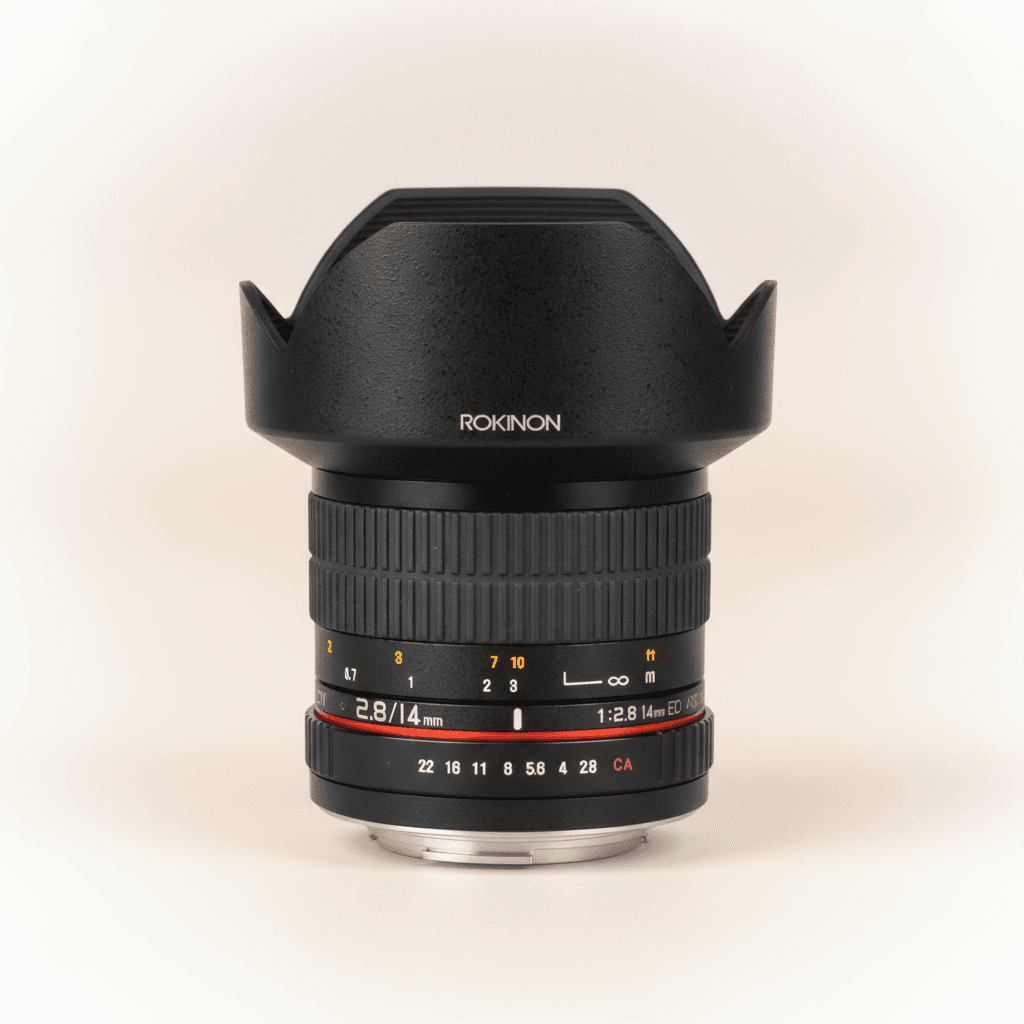 三阳 14mm F2.8 ED AS IF UMC (EF) 镜头图, 14mm