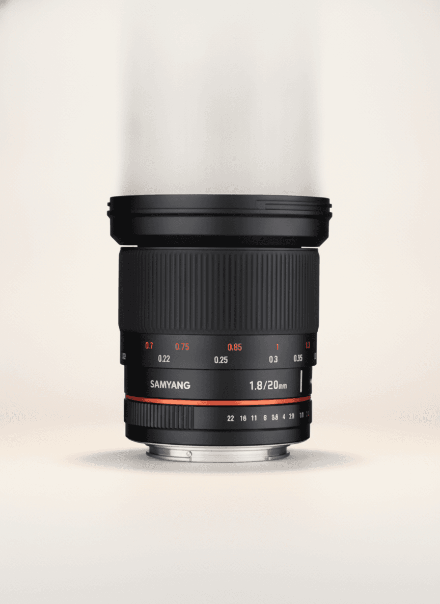 森养 20mm F1.8 ED AS UMC (EF) 镜头图, 20mm