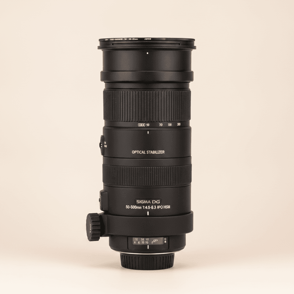 适马 50-500mm F4.5-6.3 APO DG OS HSM (EF) 镜头图, 50-500mm